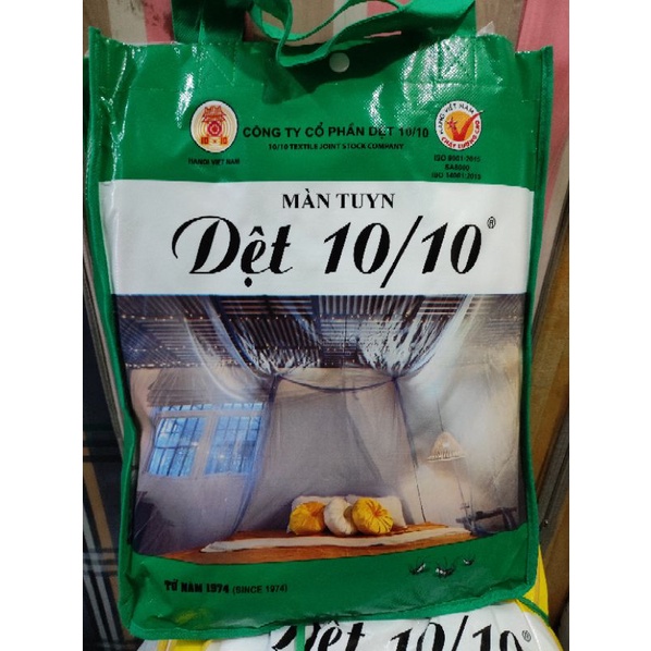 [ CHÍNH HÃNG] Màn Tuyn Dệt 10-10