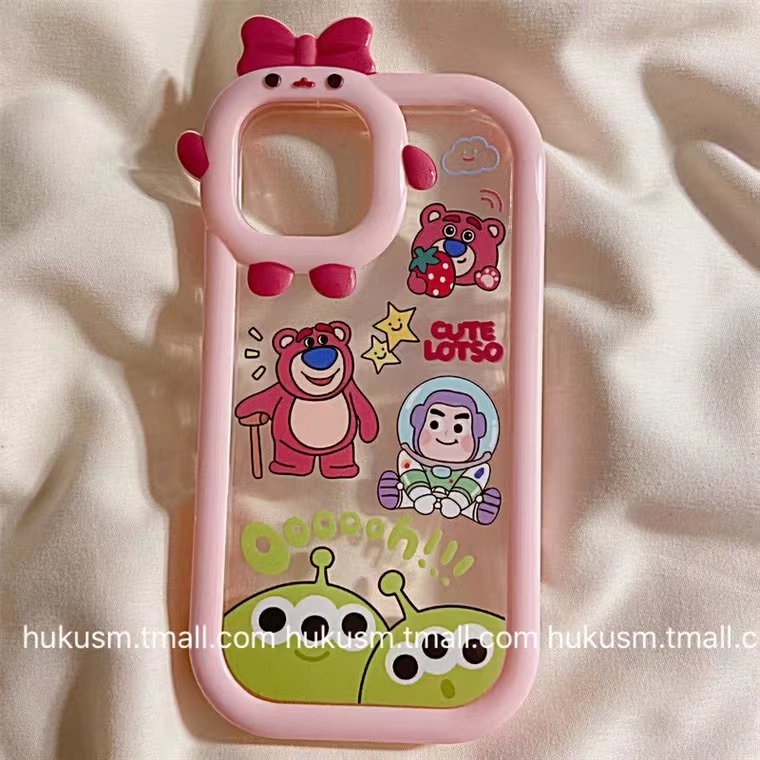 Ốp Điện Thoại Dẻo Trong Suốt Họa Tiết Hoạt Hình Ba Mắt Dễ Thương Chống Sốc Cho iPhone 13 12 11 Pro Max 2023