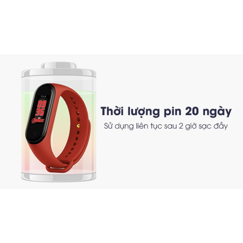 Đồng hồ thông minh Xiaomi BAND 5 kiểm tra sức khỏe, thời trang thời thượng.