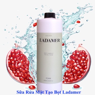 Ladamer Soft & Moist Facial Foam Sữa rửa mặt tạo bọt dưỡng ẩm cho mọi loại da (1000ml)