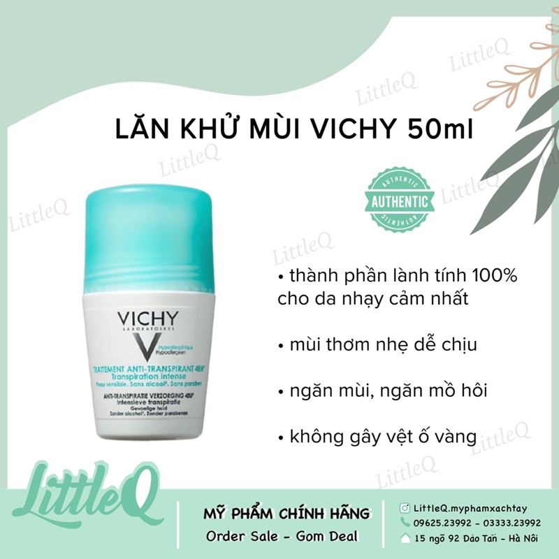 LĂN KHỬ MÙI VICHY 50ml