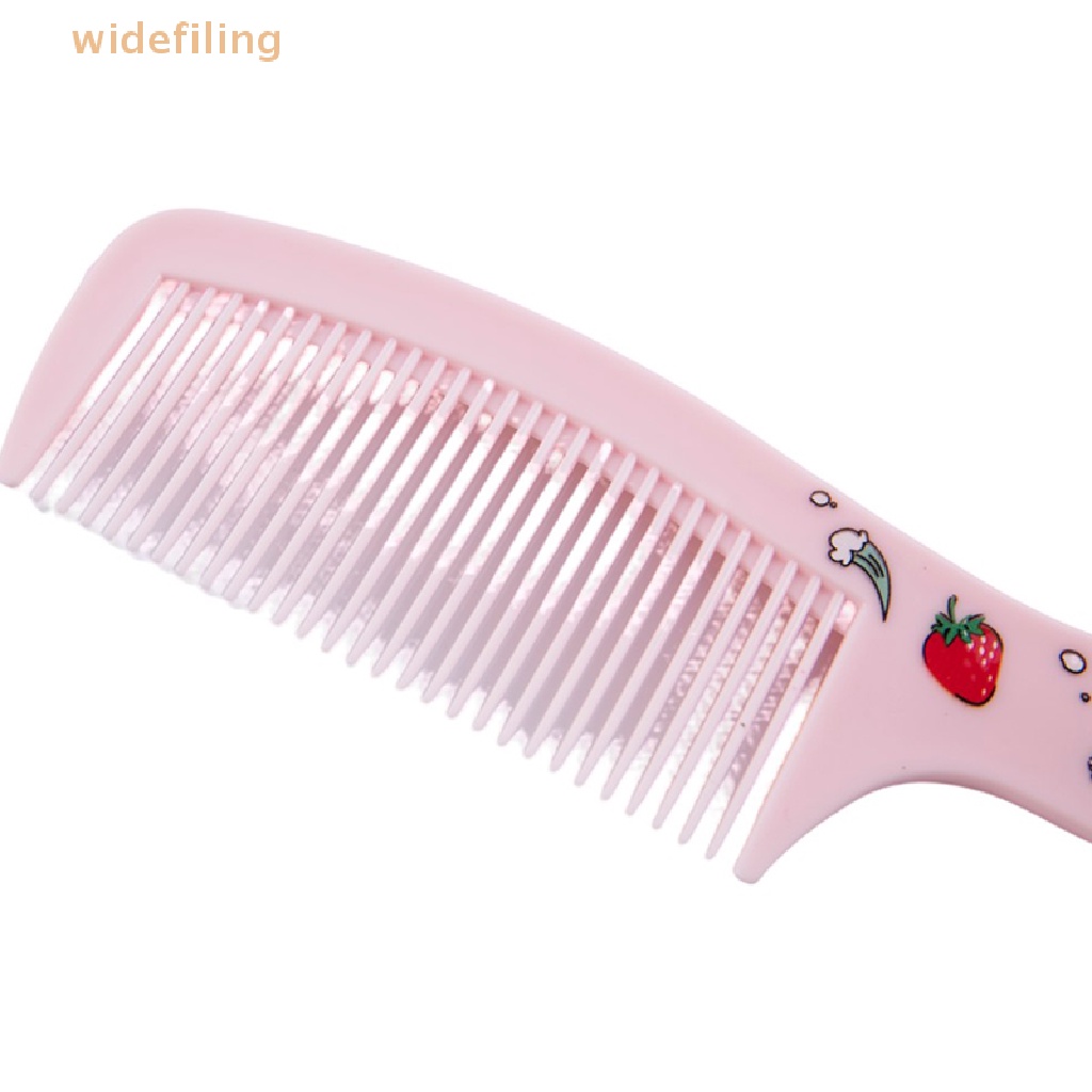 Bộ 1 / 2 Lược Đuôi Nhọn Chống Tĩnh Điện Dễ Thương Cho Bé