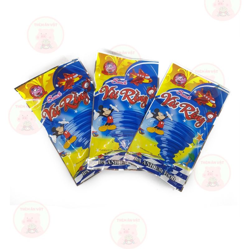 10 gói ăn vặt vòi rồng đậm đà tuổi thơ