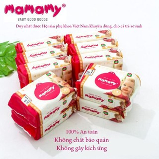 Khăn Ướt Trẻ Em MAMAMY 100 Tờ Có Mùi , không mùi - FREESHIP 99K