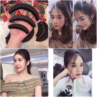 Combo 6 chi tiết độn phồng tóc mái