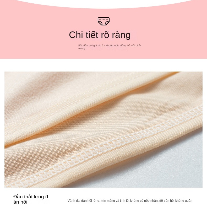 Quần Lót Lụa Phối Ren Xinh Xắn Dành Cho Nữ