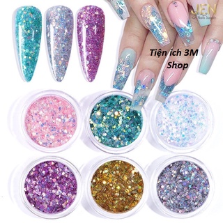 Màu nhũ ánh kim dạng bột làm handmade làm móng trang trí, nail, diy, đủ các màu ... 10gram