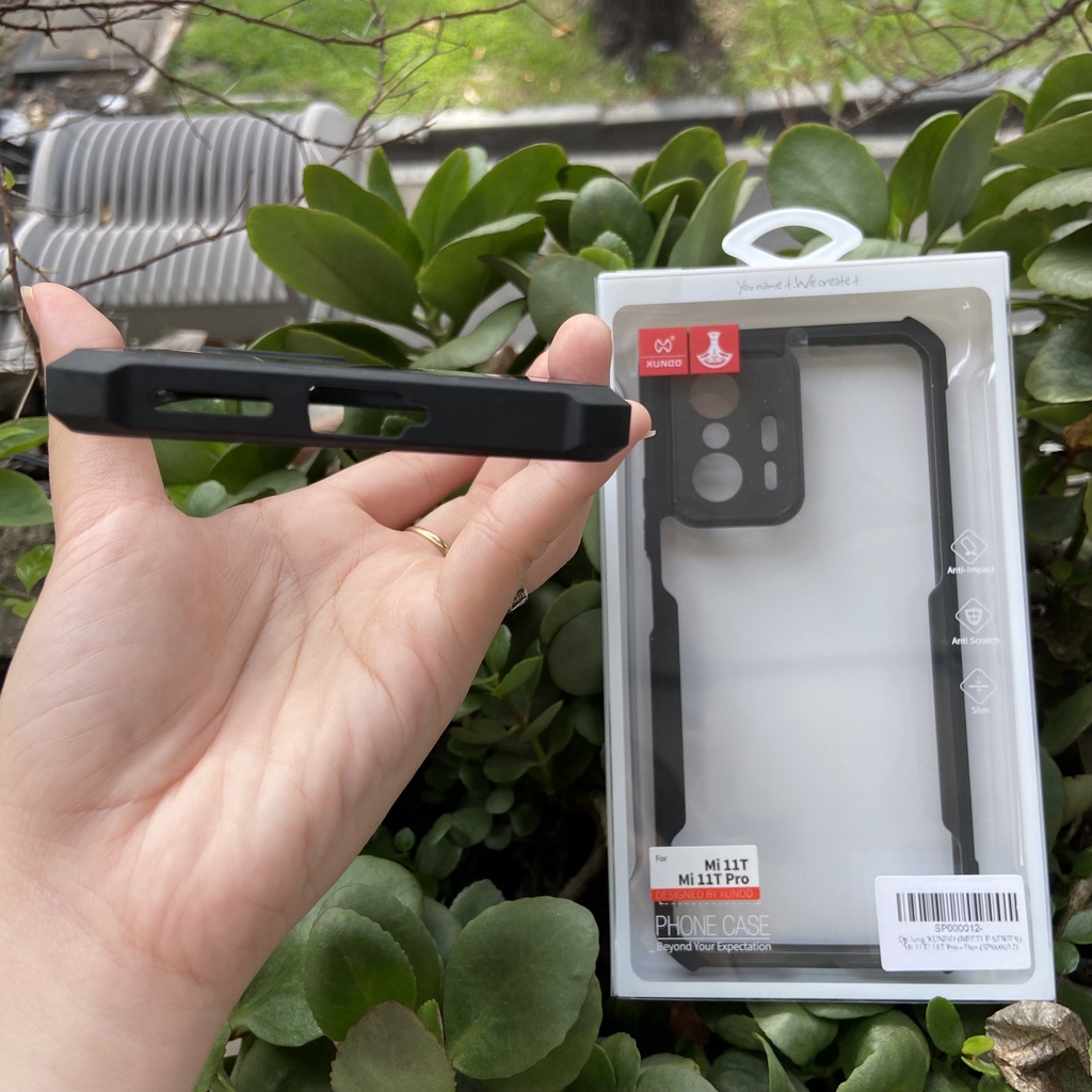 [Hỏa Tốc HCM] Ốp lưng XUNDD Xiaomi Mi 11T / 11T Pro - Mặt lưng trong, Viền TPU, Chống sốc
