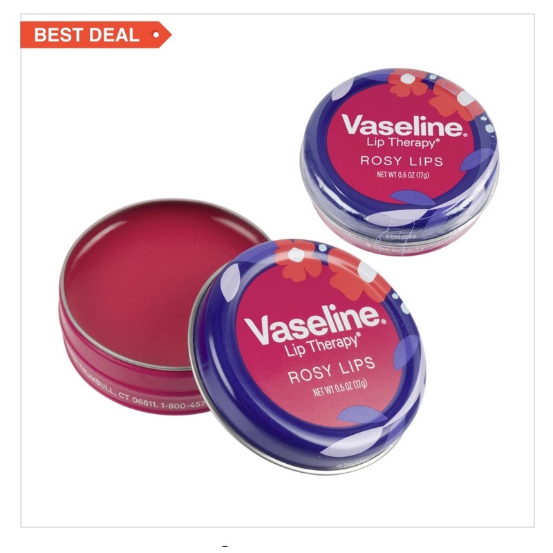 Sáp dưỡng môi Vaseline nhập Canada