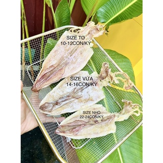 Mực câu khô đà nẵng size nhỏ