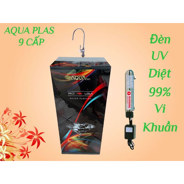 Máy Lọc Nước RO Cao Cấp Đèn UV Diệt Khuẩn AQUA Plas 9 Cấp