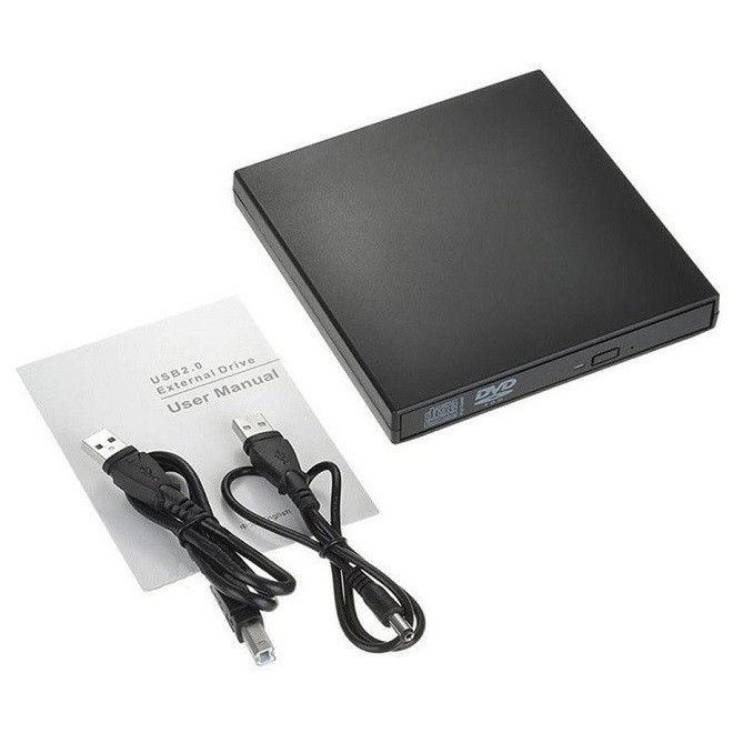 DVD ROM cắm cổng USB cho Laptop, PC - Ổ đọc đĩa tiện dụng | BigBuy360 - bigbuy360.vn