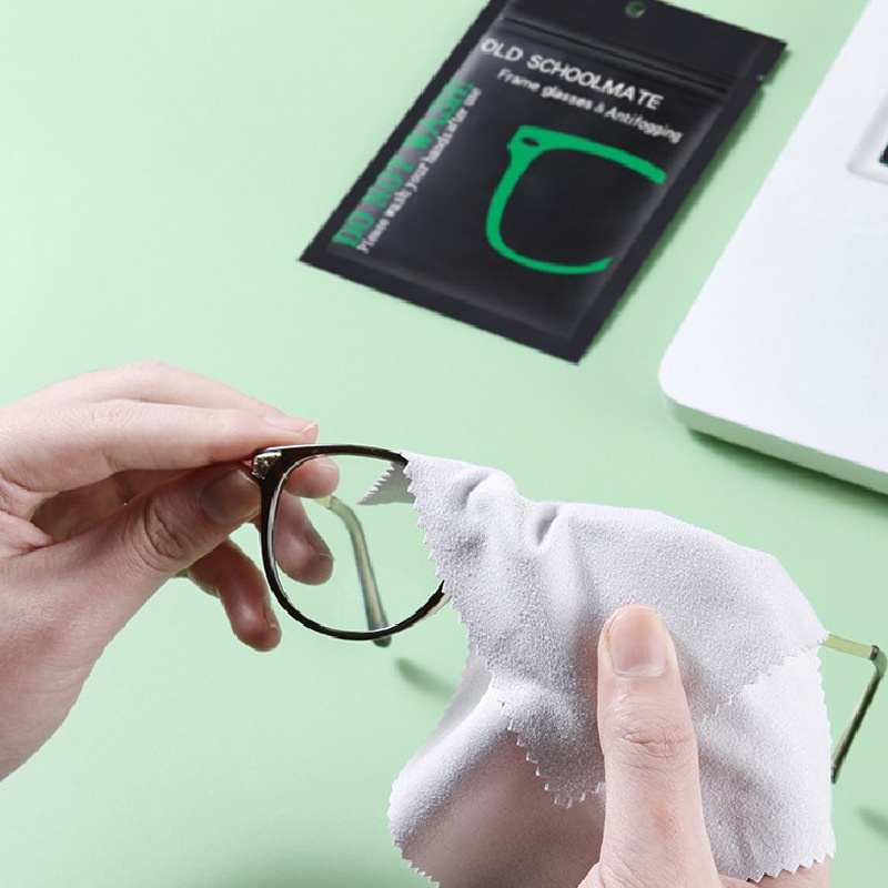 [Rẻ vô địch]  NANO Khăn lau kính Chuyên Dụng, Chống Bám Hơi Nước, Tăng Cường Độ Sáng Bóng Cho Tròng Kính, Khăn Vải Lau Kính Mùa Đông
