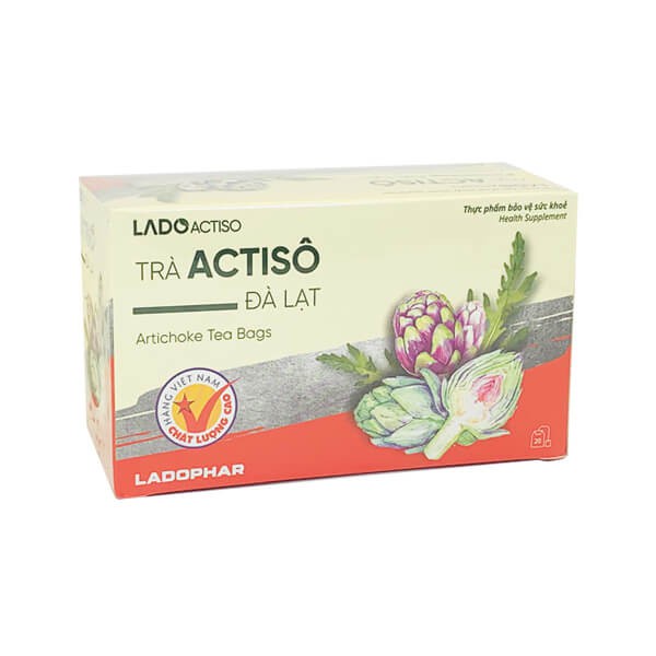 Trà Actiso Đà Lạt Ladophar Hộp 40g
