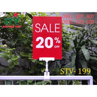 kẹp bảng giá, kẹp quảng cáo kẹp sale
