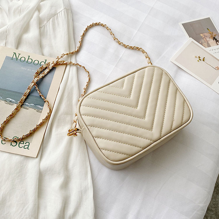 Túi đeo vai IELGY dáng vuông kiểu Vintage đơn giản cho nữ