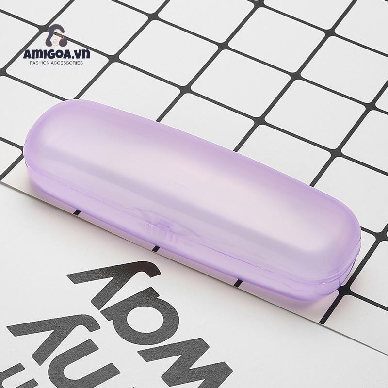 Hộp Đựng Mắt Kính Bằng Nhựa Trong Suốt Siêu Nhẹ Tiện Dụng