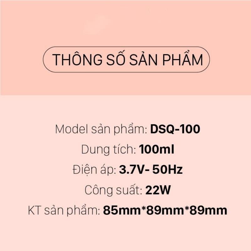 Máy xay tỏi ớt hành tiêu mini Chính hãng LOTOR DSQ100 - Xay các loại gia vị nhỏ gọn tiện lợi - BH 12 tháng - Lotor L012