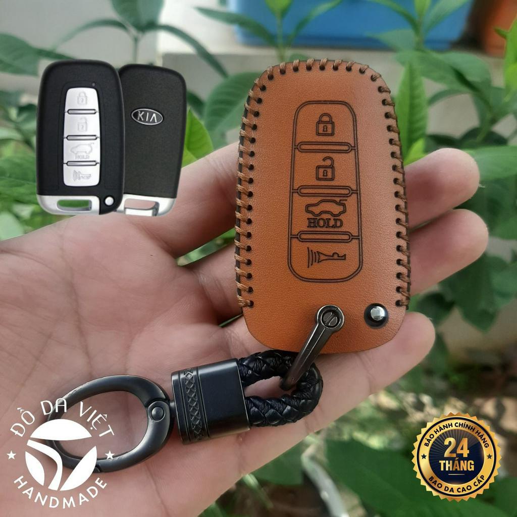 Bao da chìa khoá Kia Forte, Cerato 2009 2013, Sportage, Optima, Sorento, K5, Soul da thật bảo hành 2 năm