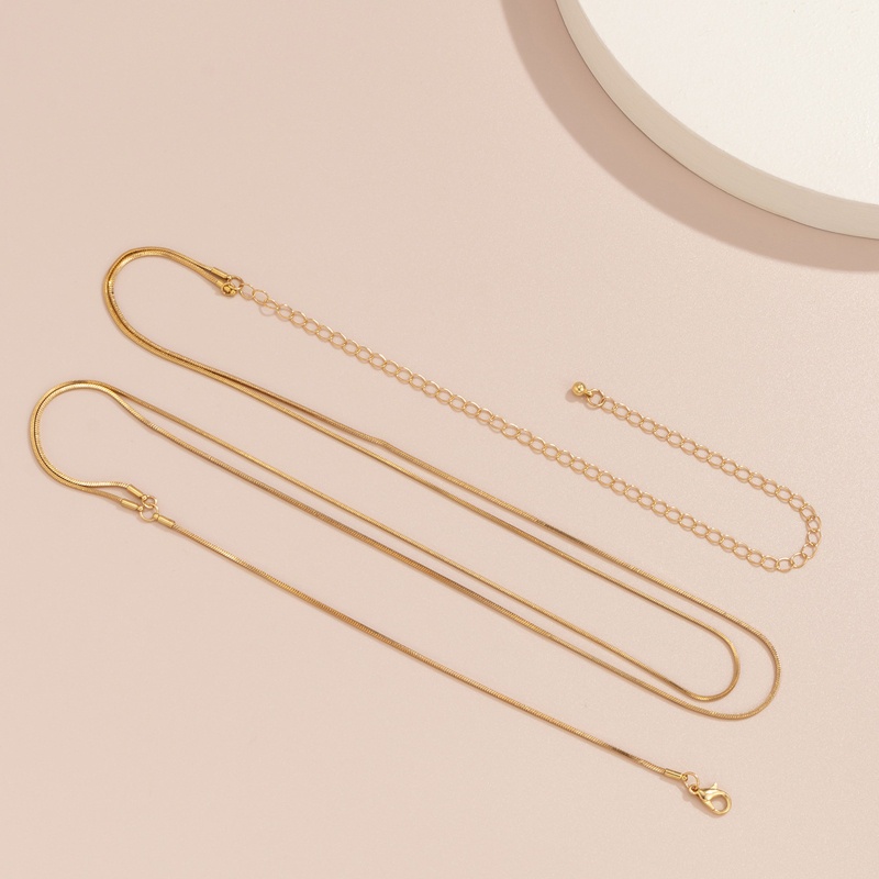 Oneri Thắt Lưng Dây Xích 2 Lớp Đính Hạt Ngọc Trai Giả Bằng Hợp Kim Cho Nữ