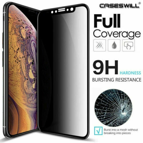 Kính cường lực bảo vệ màn hình chống nhìn trộm chuyên nghiệp chất lượng cao cho iPhone 11 Pro 11 Pro Max Xr Xs
