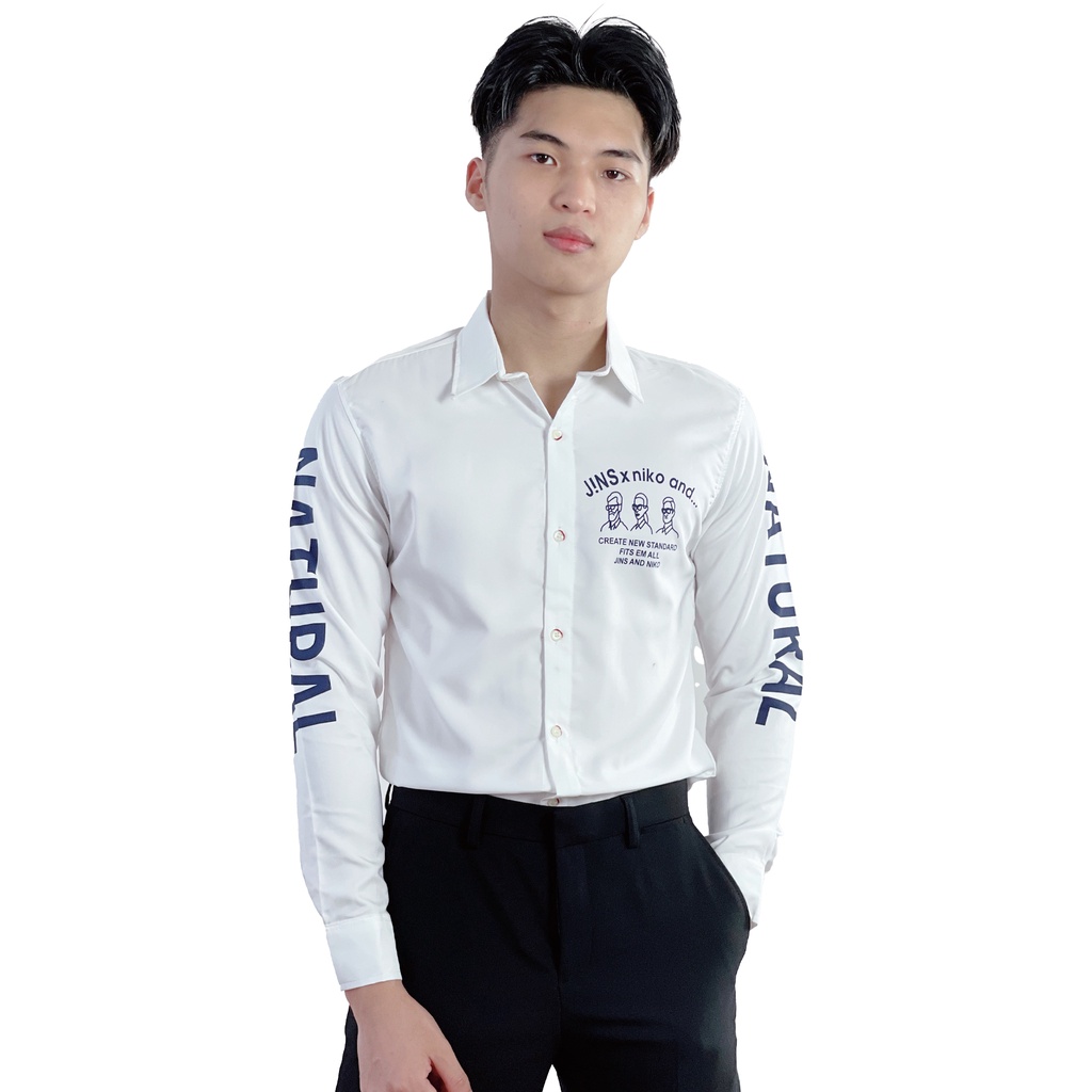 Áo sơ mi nam tay dài phong cách thời trang 4YOUNG SM202 | BigBuy360 - bigbuy360.vn