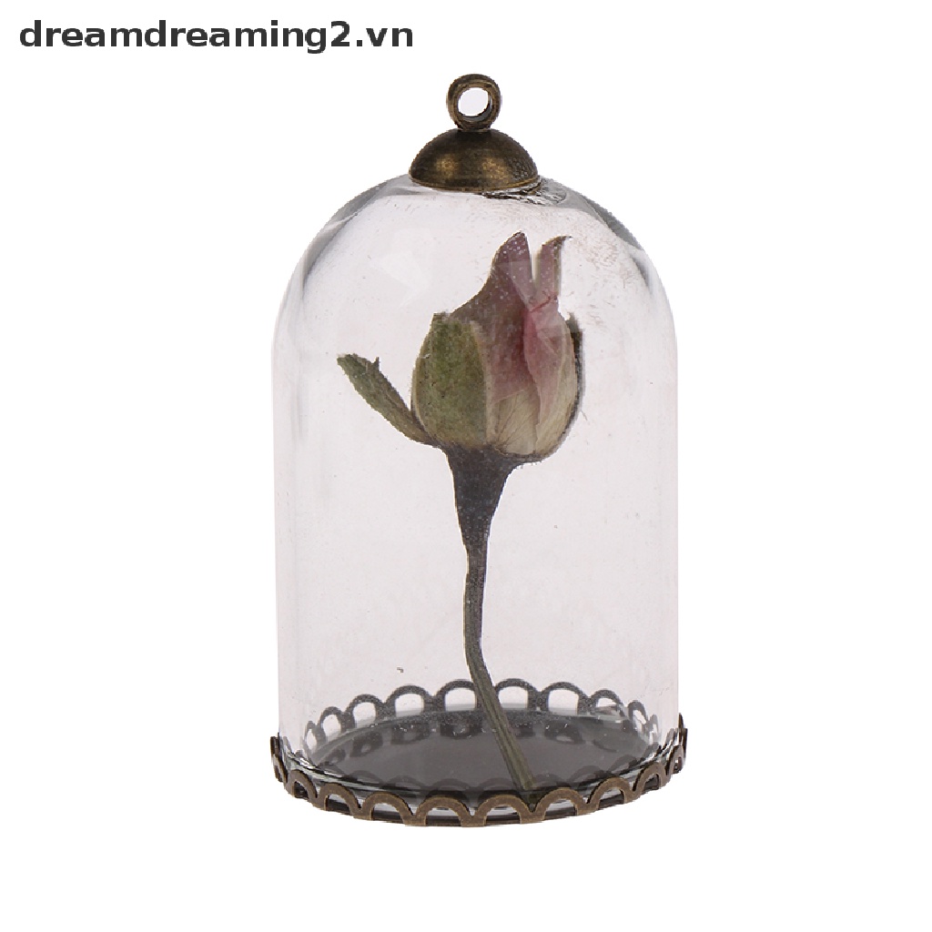 Lọ Thủy Tinh Có Nắp Trang Trí Nhà Búp Bê