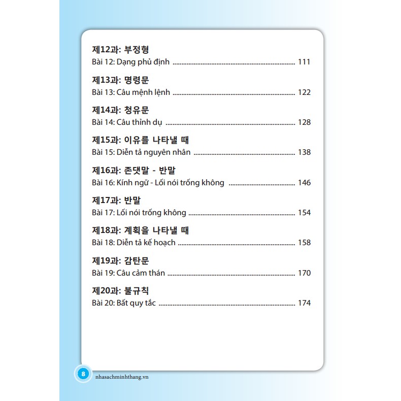 Sách - Tiếng Hàn Cơ Bản Dành Cho Người Mới Bắt Đầu - MT