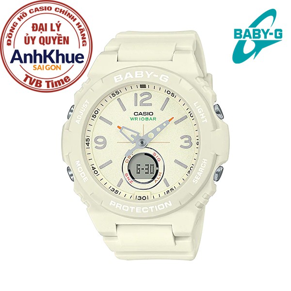 Đồng hồ nữ dây nhựa Casio Baby-G chính hãng Anh Khuê BGA-260-7ADR