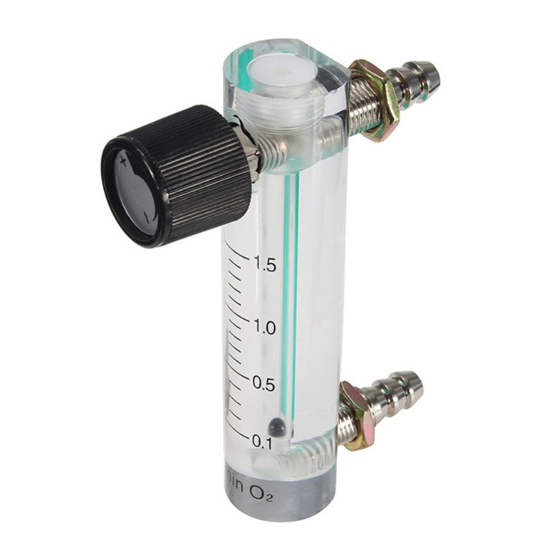 Đồng Hồ Đo Lưu Lượng Oxy LZB-6M 0-1.5 LPM Với Ống Mềm Cho Bệnh Viện