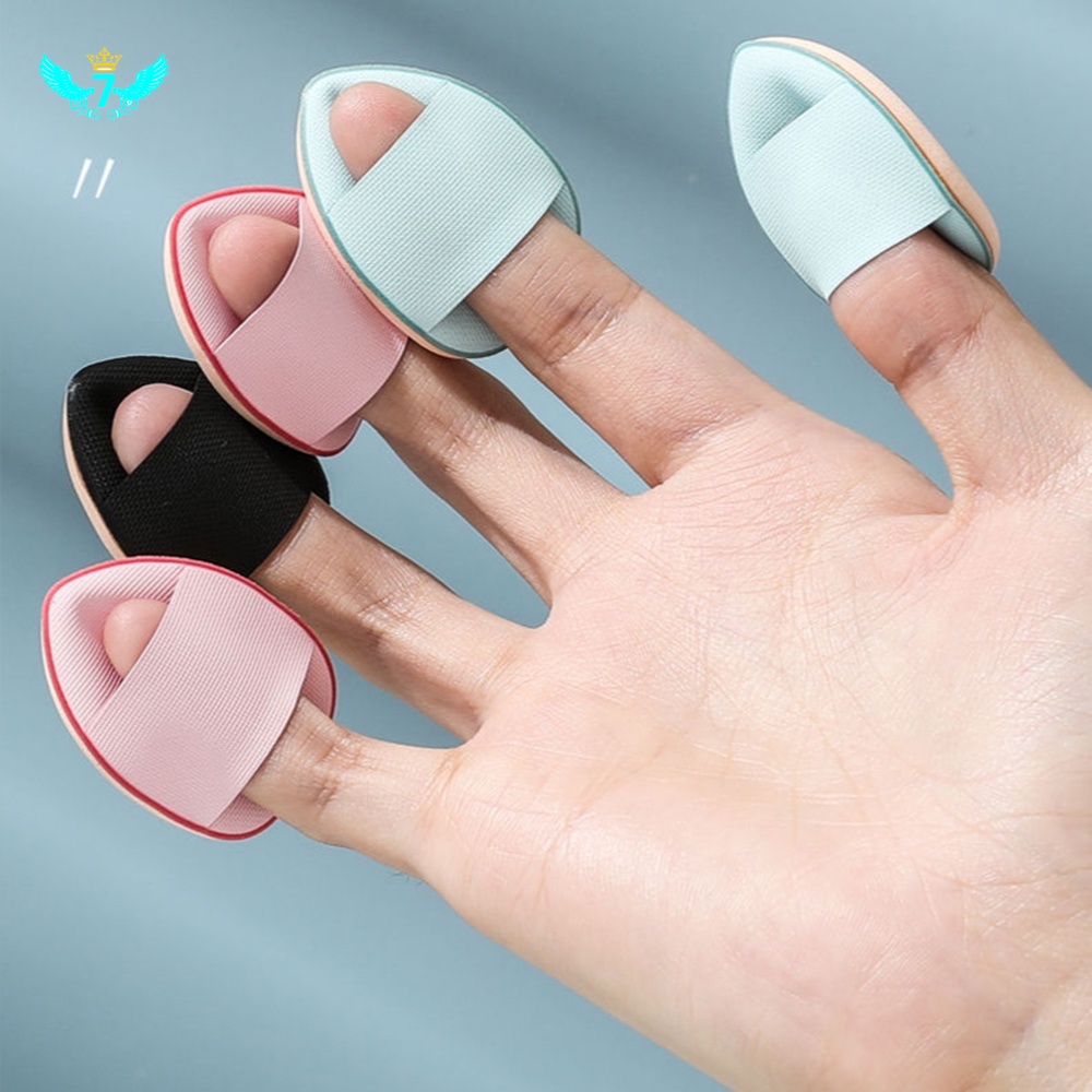 1 Mút Trang Điểm Mini Hình Ngón Tay Kích Thước Mini Hỗ Trợ Che Khuyết Điểm Bắt Sáng