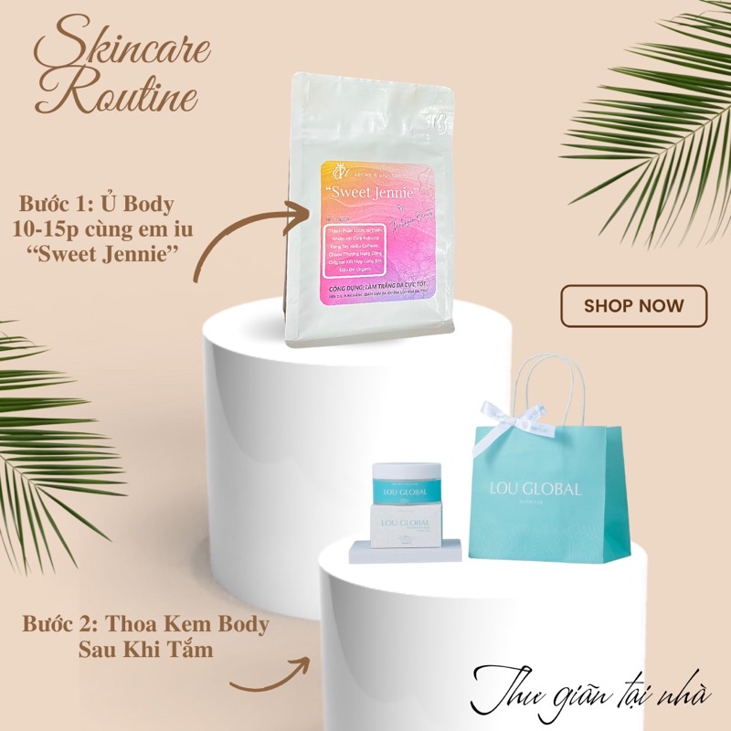 TẮM TRẮNG CAFE CHOCO SWEET JENNIE HANDMADE - TRẮNG DA AN TOÀN [TTBC NHẸ NHÀNG] | BigBuy360 - bigbuy360.vn