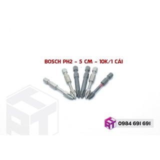 Mũi Vít BOSCH 4 Cạnh 5CM 9CM 15CM