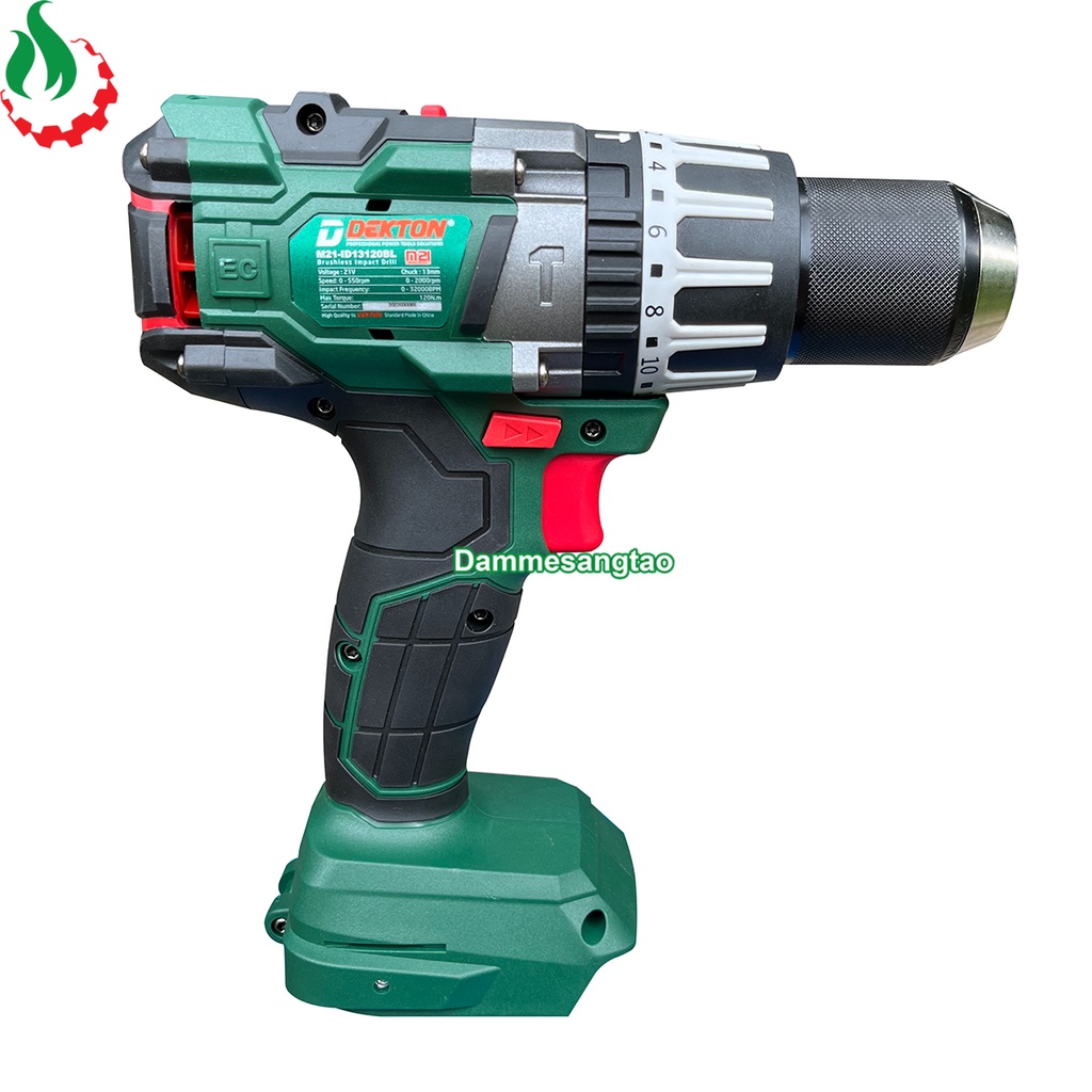 Máy khoan pin 21V Dekton M21-ID13120Plus 120Nm (chống giật cổ tay)