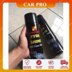 Bình xịt bóng lốp Hot Tire - Tyre Shine - CAR PRO