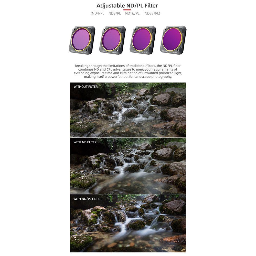 BTLIMER Bộ 2 Kính Lọc Cho Máy Ảnh Hành Động Action 2