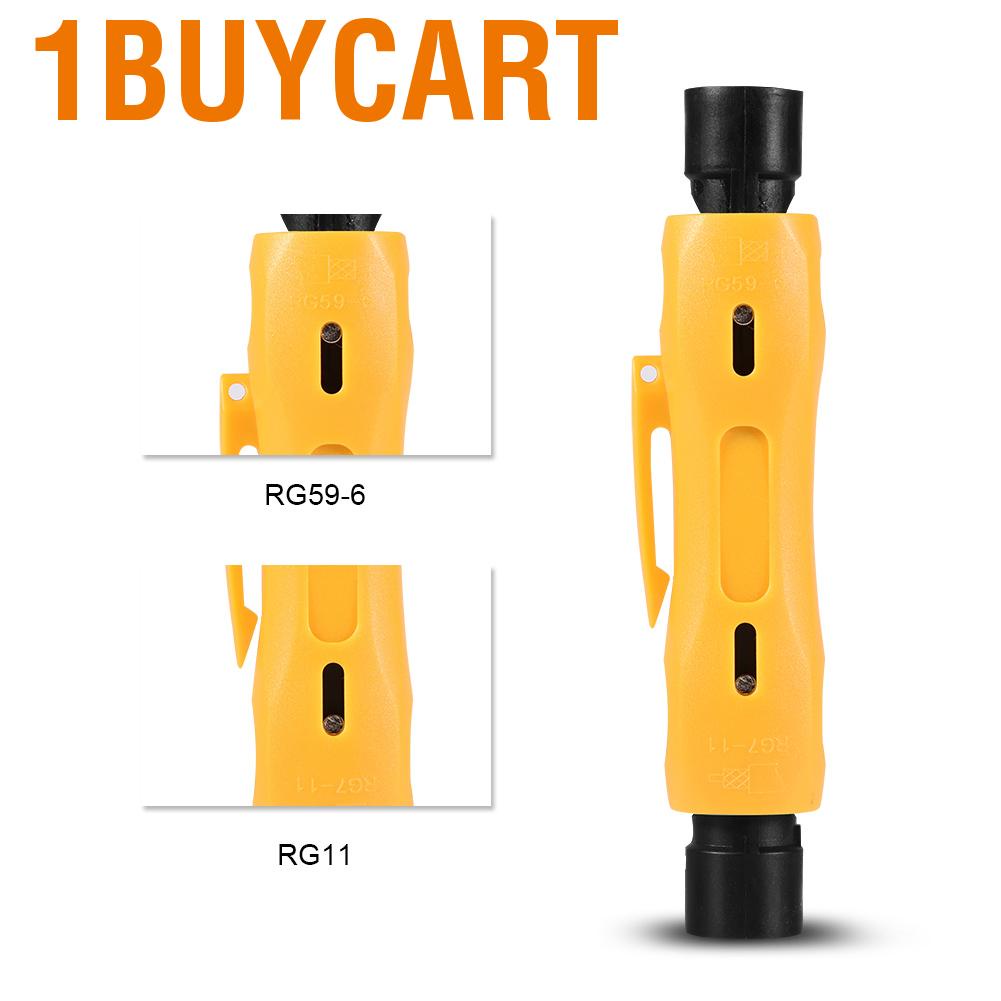 Dụng cụ tuốt vỏ dây cáp RG59 RG6 RG7 RG11 tiện dụng
