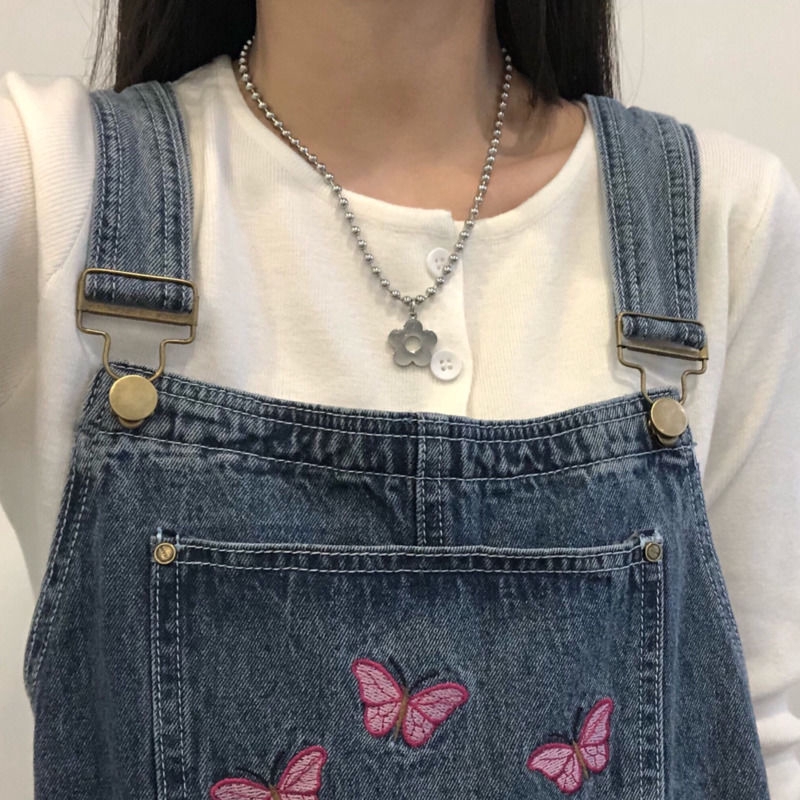 Dây chuyền hoa vui nhộn ngọt ngào dành cho nữ