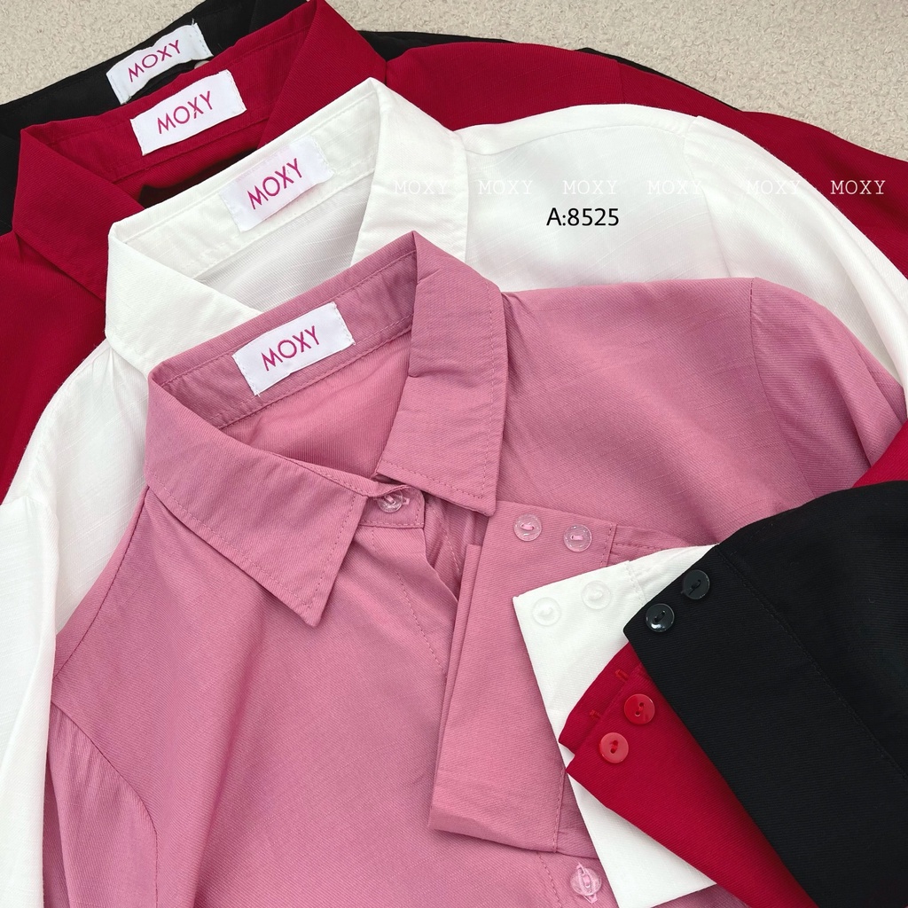 SP008525-Áo somi trơn