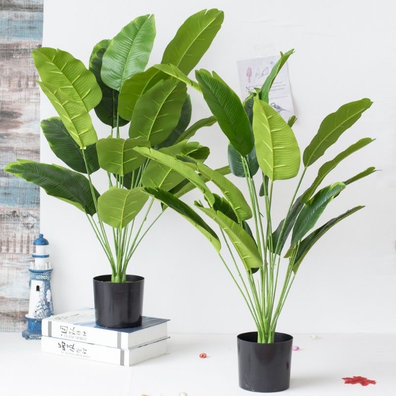 Cây Giả 🌺 Cây 18 Lá Cỡ To 70cm