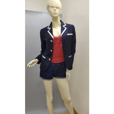 Áo khoác vest blazer nữ xuất Nhật, Hàn, Mỹ đẹp kèm hình thật và clip KBV023 AMGOBET