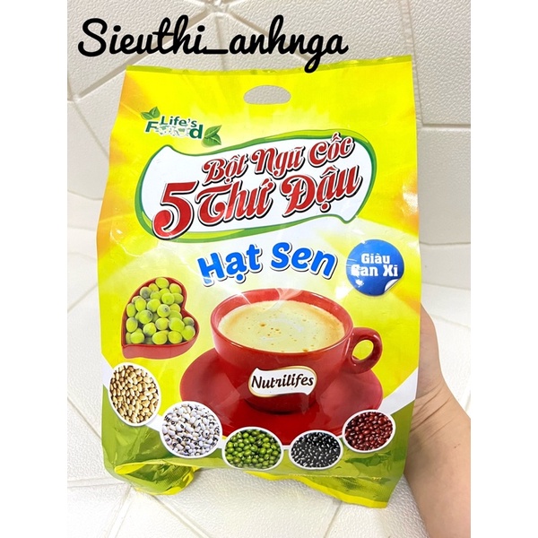 Bột Đậu Xanh Hạt Sen Life's Food Gói 300g-400g