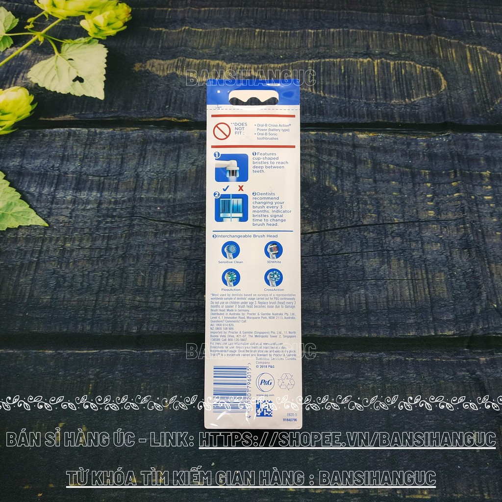 Bộ 5 đầu bàn chải điện Oral- B Precision Clean