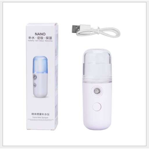 Máy Phun Sương NaNo Xông Hơi Mặt  Mini Cầm Tay Hỗ Trợ Dưỡng Da Cấp Nước Tối Đa