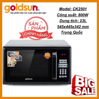 Lò Vi Sóng Điện Tử 23L Goldsun CK2501- Hàng Chính Hãng