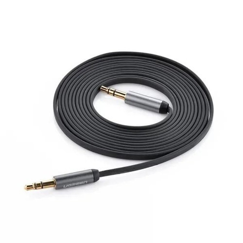 Cáp Âm Thanh 2 Đầu 3.5mm dây dẹt UGREEN 10723 Dài 0,5m - Hàng Chính Hãng