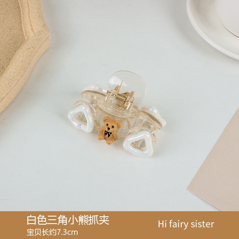 Kẹp tóc SEAGLOCA họa tiết gấu thời trang Hàn Quốc đáng yêu