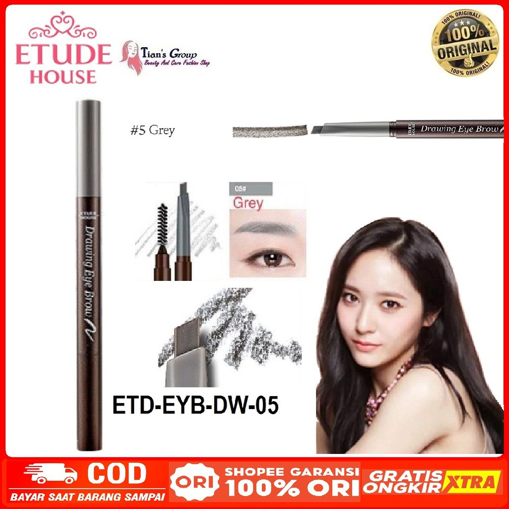 Etude House (Hàng Mới Về) Chì Kẻ Lông Mày 7 Màu Tùy Chọn Phong Cách Hàn Quốc