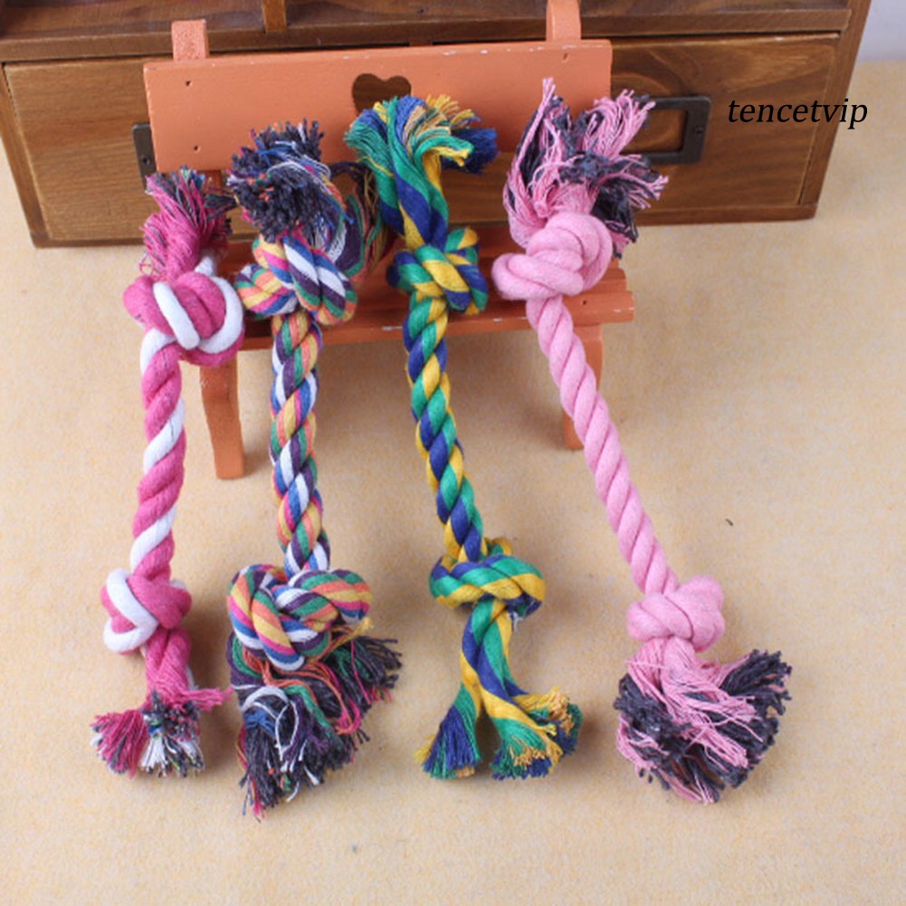 Đồ chơi gặm dây cotton bện hình khúc xương cho thú cưng