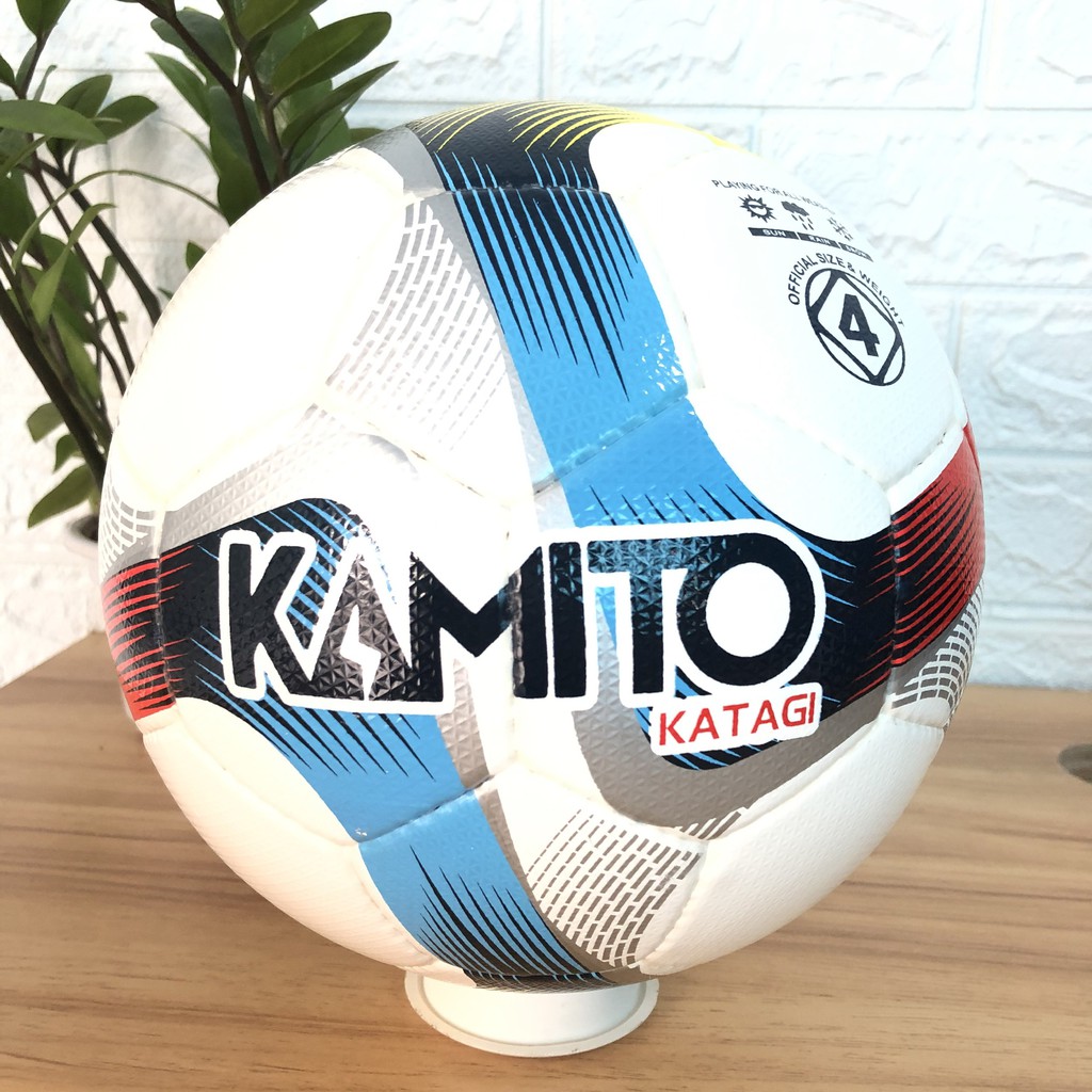 Quả bóng đá Kamito Chính hãng  KATAGI, HATAGI, KAIDO Số 4, Số 5, Quả bóng đá sân cỏ tự nhiên, nhân tạo (Pakistan)